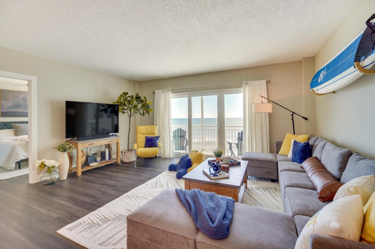 Oceanfront Satellite Beach Condo With Balcony, Views Buitenkant foto